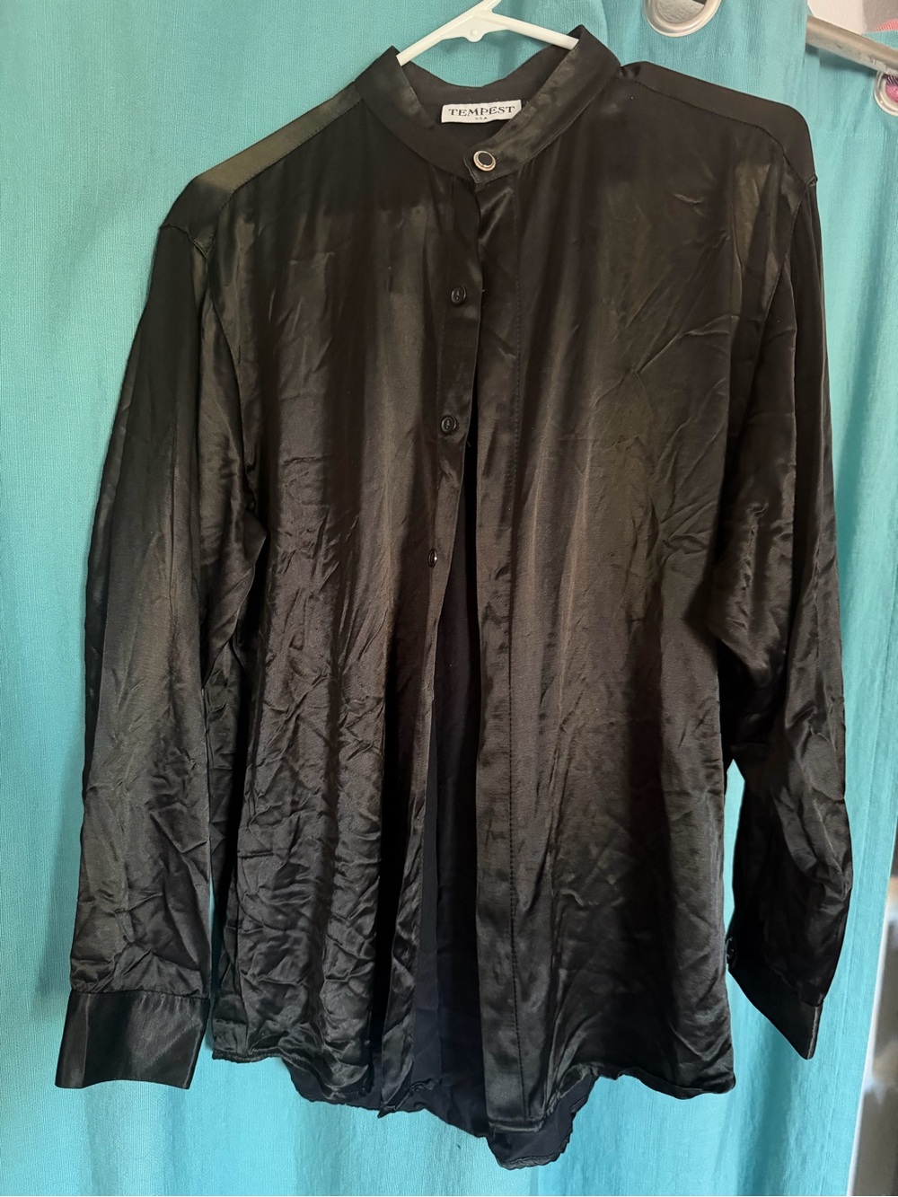 Gorgeous women’s vampire-like top- vintage, goth, dark academia